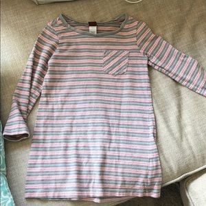 Tea collection long sleeved dress shirt 3t